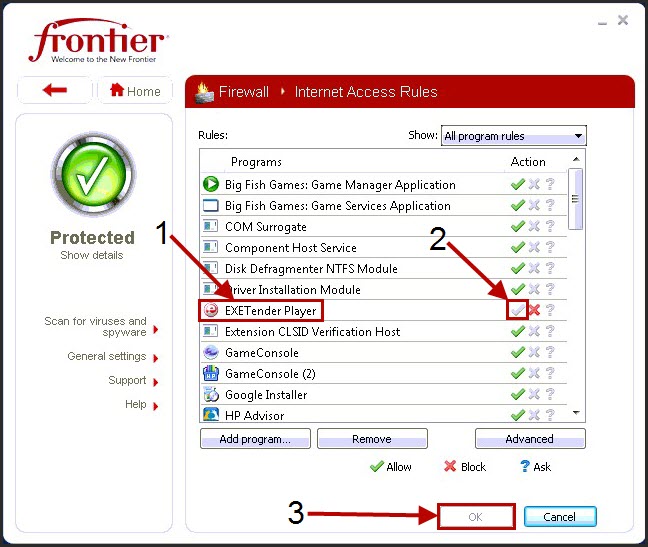 how-to-configure-frontier-internet-security-free-ride-games